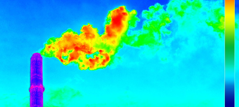 Advanced thermal camera to enhance regulatory pollution control 