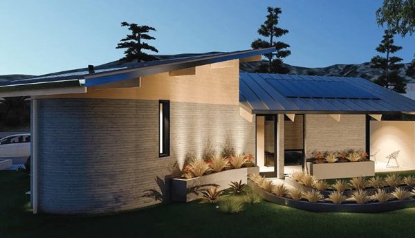 First 3D printed net zero energy home made in Los Angeles 