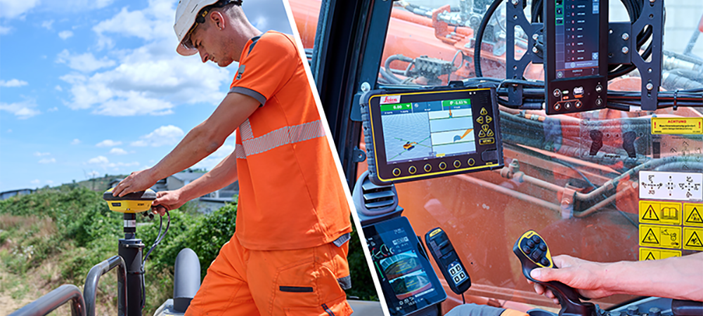 Leica Geosystems launches its first Machine Smart Antenna  