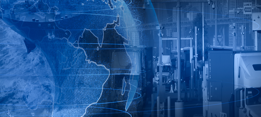 What technology is revolutionising trade and logistics? 