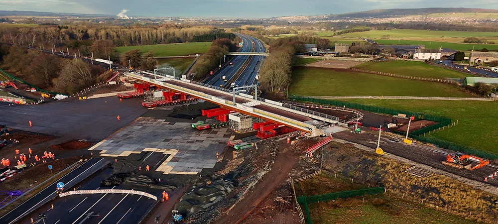 New Clifton Bridge successfully installed on the West Coast Main Line