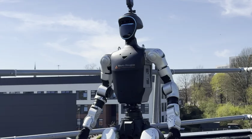 Tilbury Douglas was the first contractor to launch a humanoid robot on a construction site